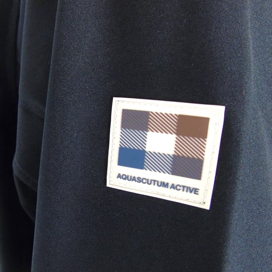 Chaqueta Con Capucha Híbrida Aquascutum Active Shell Negra - Image 3