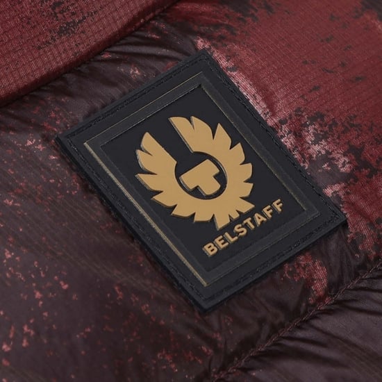 Chaqueta De Plumón Belstaff Abstract Laurel Lava Red - Image 3