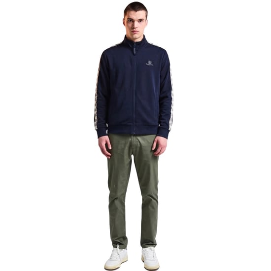 Chaqueta Deportiva Con Cremallera Aquascutum Active Crest Tape Color Azul Marino - Image 6