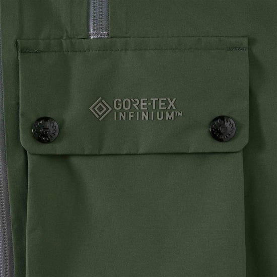 Chaqueta Deportiva Impermeable Belstaff Solid Twin Pewter Green - Image 5