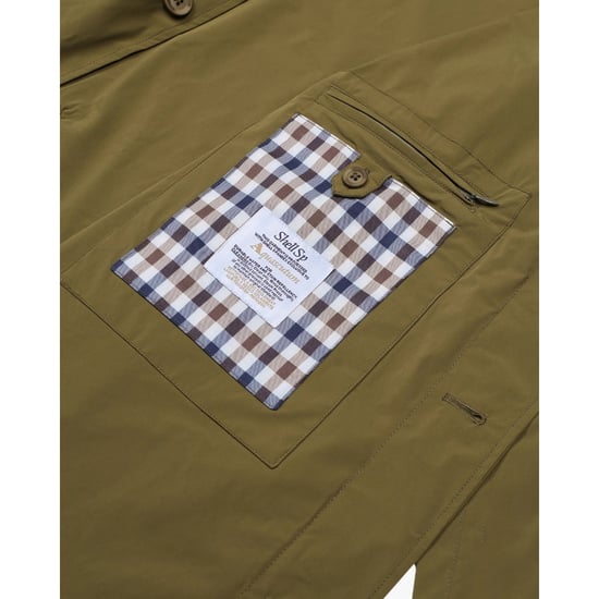 Chaqueta Aquascutum Active Stretch Caban Verde Militar - Image 5