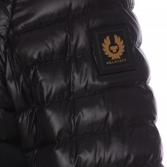 Chaqueta Belstaff Airframe Negra Con Relleno De Plumón - Image 3