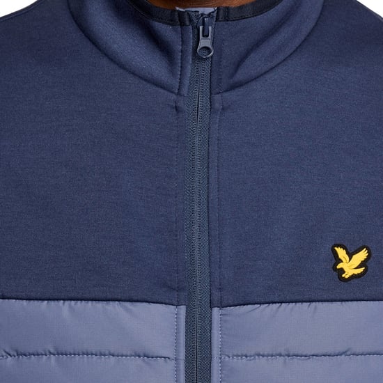 Chaqueta Híbrida De Forro Polar Deportivo Lyle &amp; Scott True Indigo - Image 3