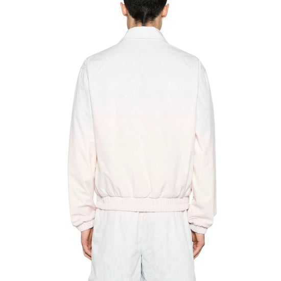 Chaqueta Blanca Degradada Con Monograma De Casablanca Perforado Y Cortado A Láser - Image 2