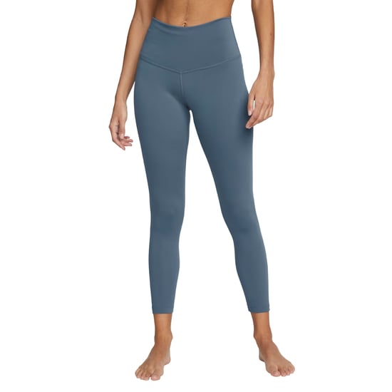 Leggings Nike Yoga De Cintura Alta 7/8 Con Efecto Difuminado Azul - Image 1