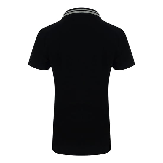 Polo Negro Con Logo Pequeño De Love Moschino - Image 2
