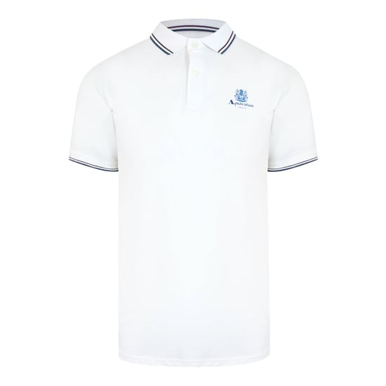 Polo Aquascutum Active De Algodón Blanco Óptico - Image 1
