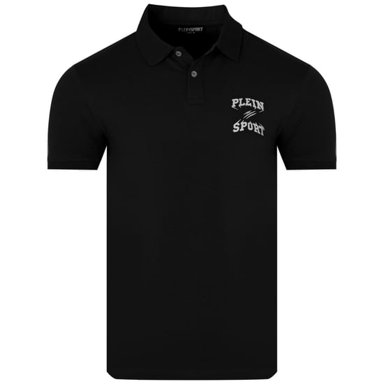 Polo Negro Con Logotipo Pequeño De Plein Sport - Image 1