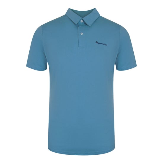 Polo Aquascutum Active Cotton Dry-fit Avio Azul - Image 1