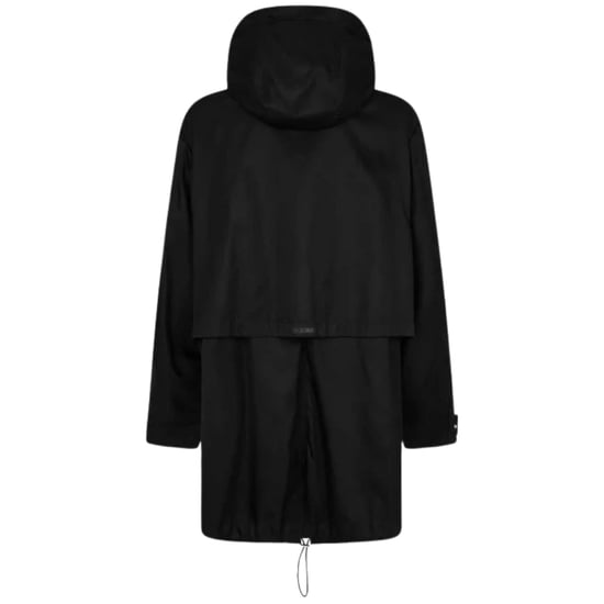 Chaqueta Parka Larga Negra Con Cola De Pez De Dsquared2 - Image 2
