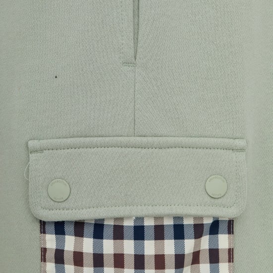 Pantalones Cortos Aquascutum Active Lamina Pocket Salvia De Color Verde Claro - Image 5