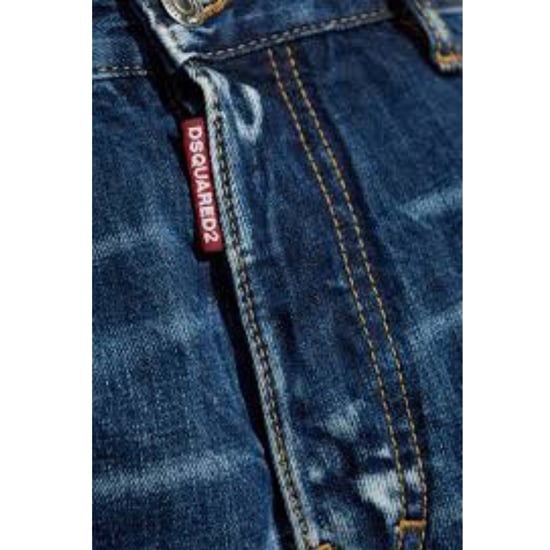 Pantalones Cortos De Carpintero Dark Semplice De Dsquared2 En Azul Marino - Image 5