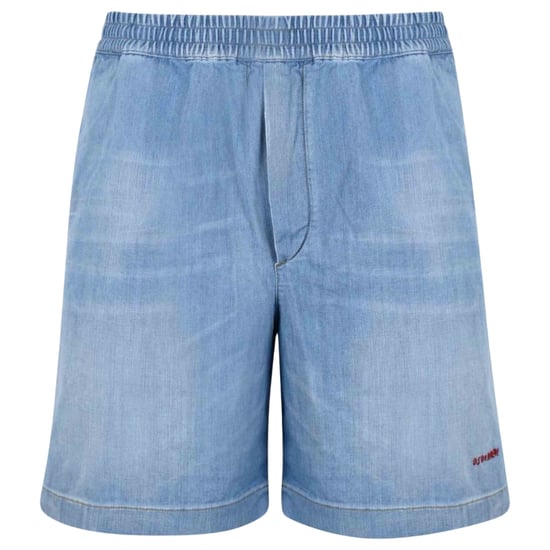 Pantalones Cortos Vaqueros Azul Claro De Corte Relajado De Dsquared2 - Image 1