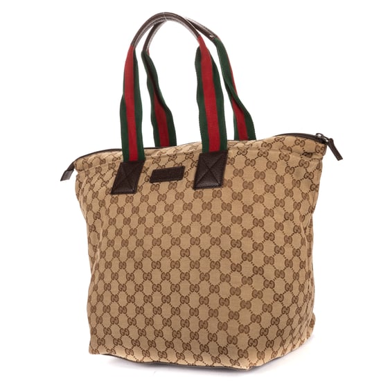 Gucci Tote Bag  en  beige Lienzo - Image 2