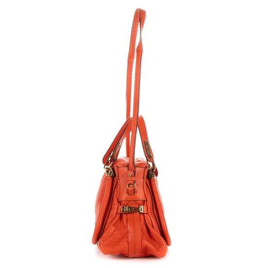Chloé Medium Paraty Medium en  naranja Cuero de becerro - Image 3