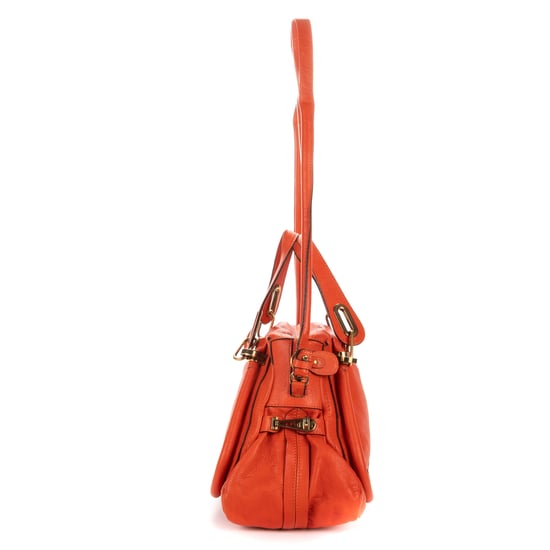 Chloé Medium Paraty Medium en  naranja Cuero de becerro - Image 4