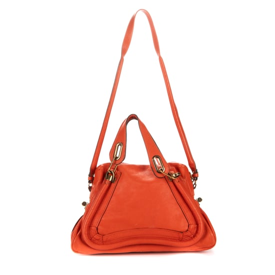 Chloé Medium Paraty Medium en  naranja Cuero de becerro - Image 5