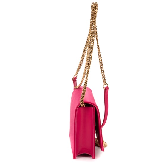 Yves Saint Laurent Satin Kate Tassel en Pink Lienzo - Image 4