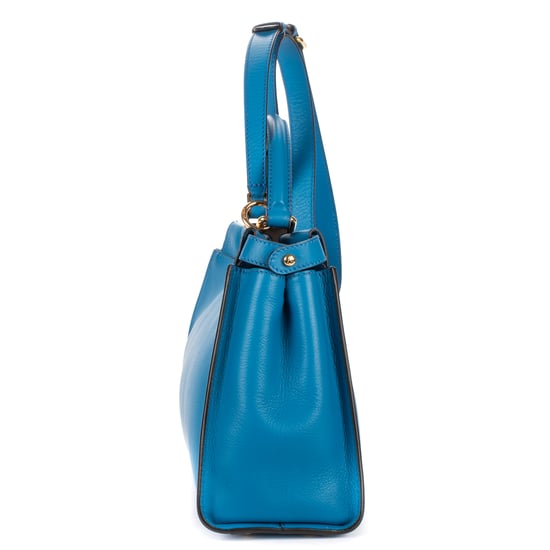 Fendi Medium Peekaboo Medium en  azul Cuero de becerro - Image 4