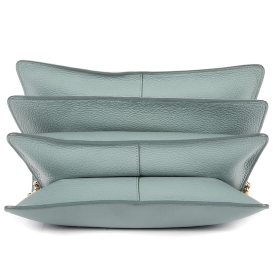 Chloé Medium Faye Bag Medium en azul claro Cuero de ternera - Image 6