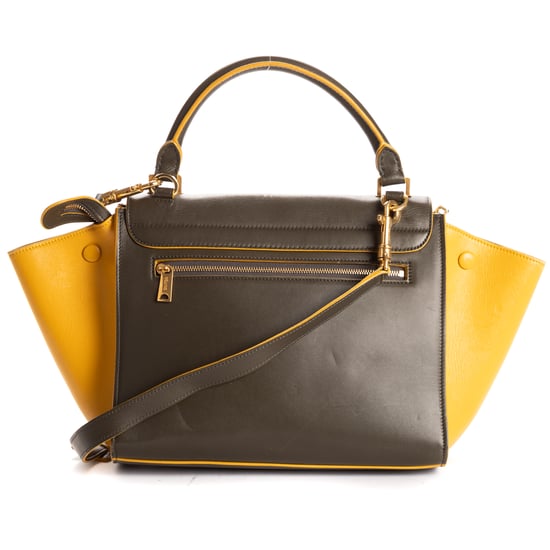 Celine Trapeze Small en caqui Cuero de ternero - Image 5