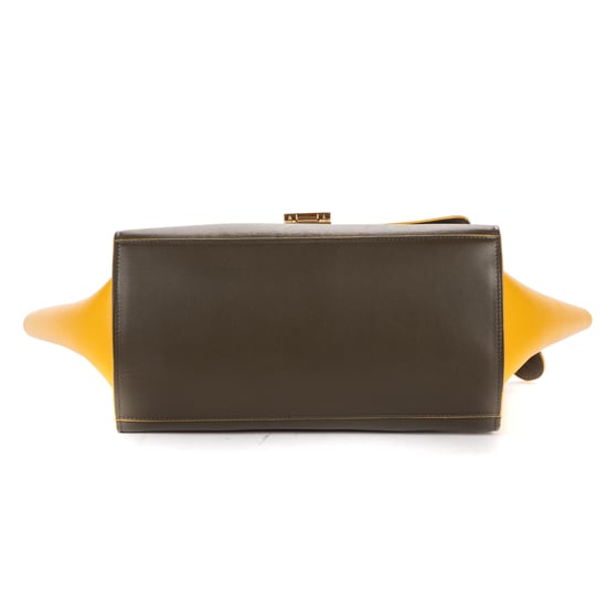 Celine Trapeze Small en caqui Cuero de ternero - Image 6