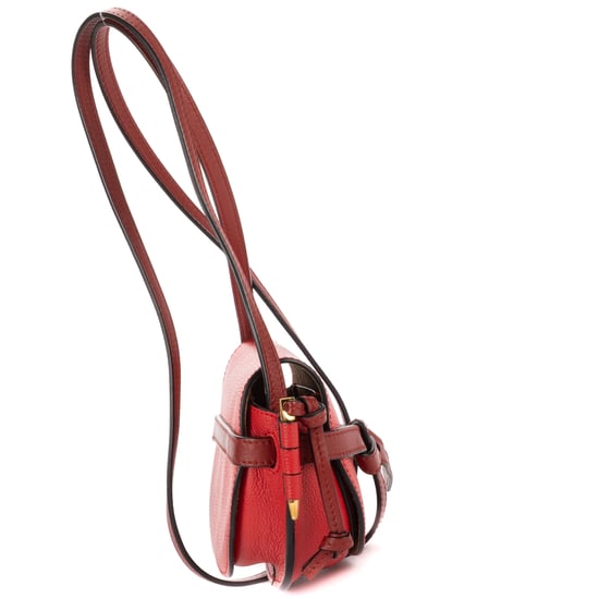 Loewe Mini Gate Crossbody Mini en rojo Cuero de ternero - Image 4