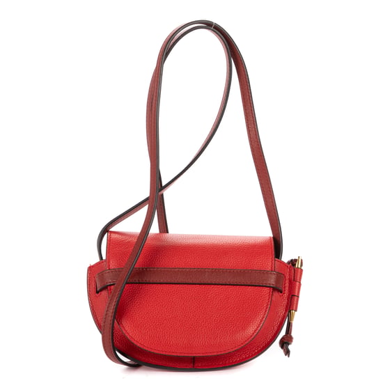 Loewe Mini Gate Crossbody Mini en rojo Cuero de ternero - Image 5