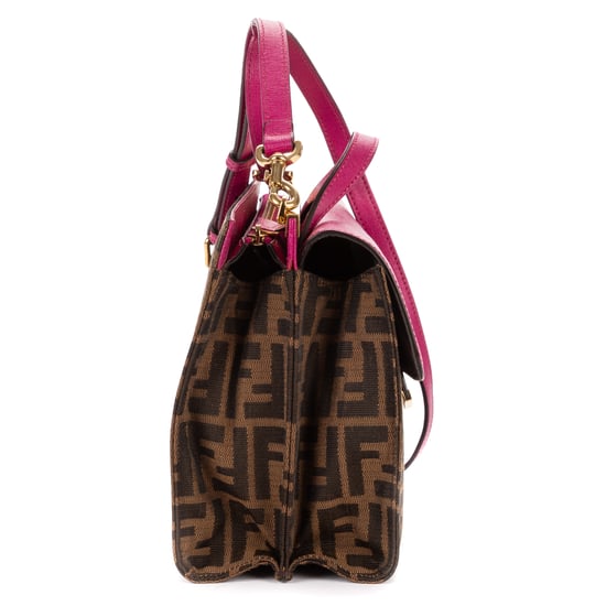 Fendi Demi Jour Crossbody  en  rosa Cuero de ternero - Image 4