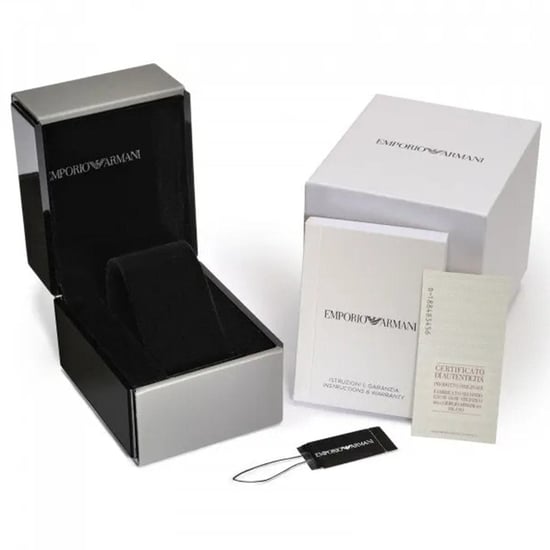 Emporio Armani AR1421 Men's Leo Ceramica Watch - Image 5