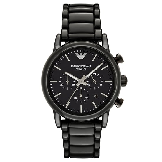 Emporio Armani Reloj cronógrafo de cerámica Luigi para hombre AR1507 - Image 2