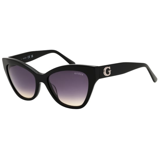 Gafas De Sol Guess Negras Brillantes Estilo Ojo De Gato - Image 2