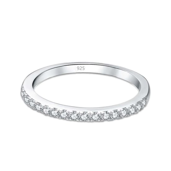 Anillo de Plata de Ley 'Eternal Sparkle' para Mujeres con Circonitas BIAN018 - Image 1