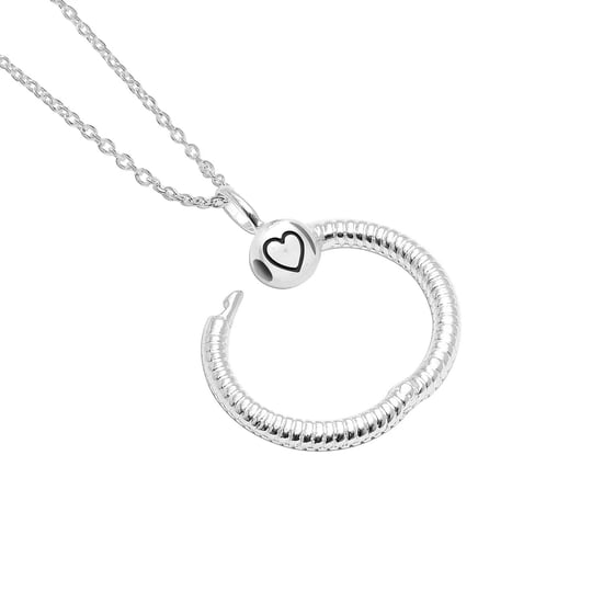 Collar de mujer con colgante y circonitas, plata esterlina 925 BICLL018 - Image 4