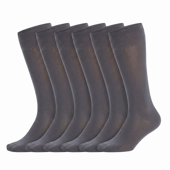 6 Pares de Calcetines Ejecutivos para Hombre KL66030 - Image 1
