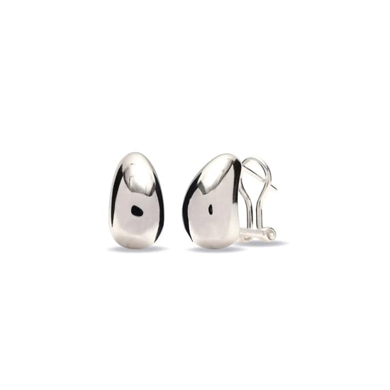 Pendientes Omega Back para Mujer en Plata de Ley 925 BIPE016 - Image 1