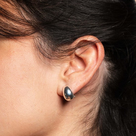 Pendientes Omega Back para Mujer en Plata de Ley 925 BIPE016 - Image 2