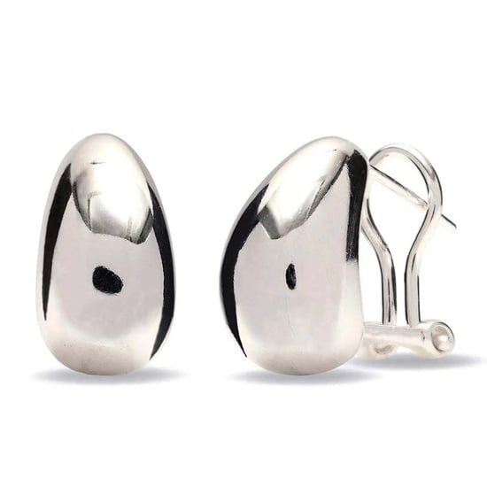 Pendientes Omega Back para Mujer en Plata de Ley 925 BIPE016 - Image 3