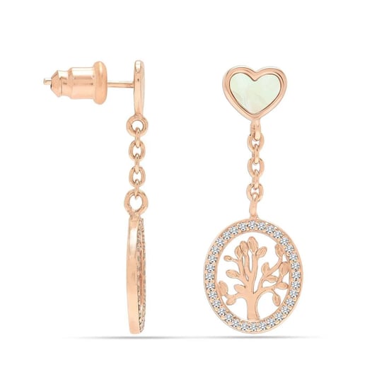 Pendientes Colgantes Árbol de la Vida para Mujer 925 Plata de Ley BIPE021 - Image 3