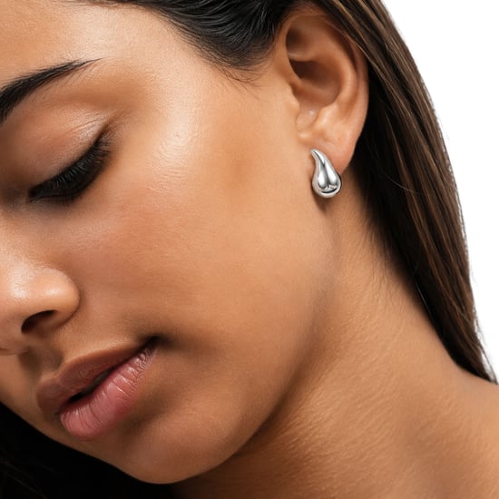 Pendientes Cortos para Mujer en Plata de Ley 925 BIPE058 - Image 3