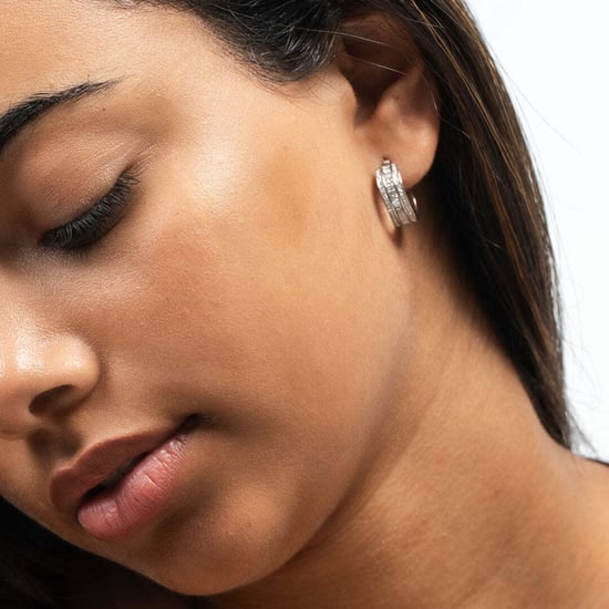 Pendientes de Aro para Mujer en Plata de Ley 925 con Circonitas BIPE088 - Image 3