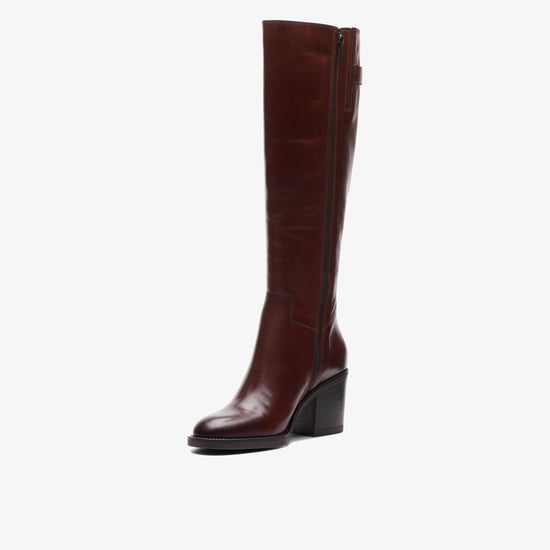 Mascarpone2 Up Tan Leather Botas - Image 4
