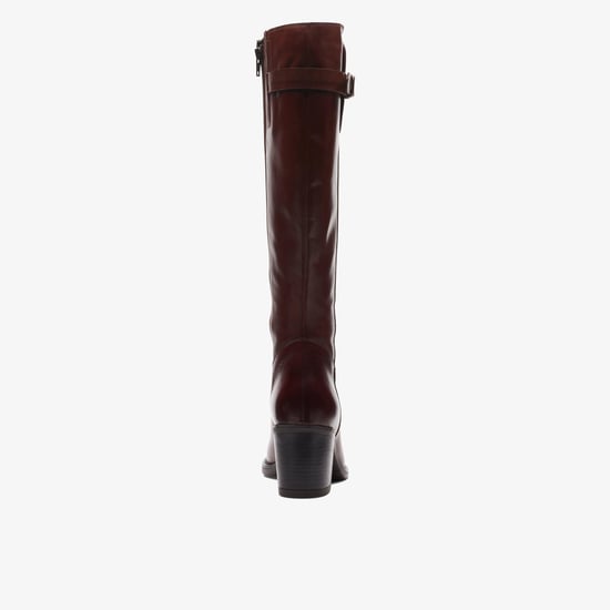 Mascarpone2 Up Tan Leather Botas - Image 5