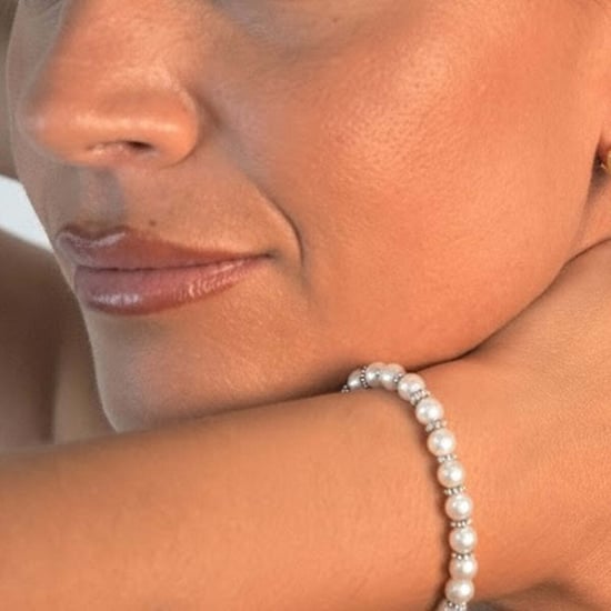 Pulsera de Perlas para Mujer con Circonitas en Plata Esterlina 925 BIPU001 - Image 2