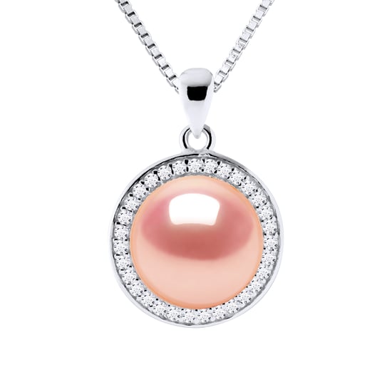 Sol Collar de agua dulce Pearl White 9-10 mm 925 - Image 1