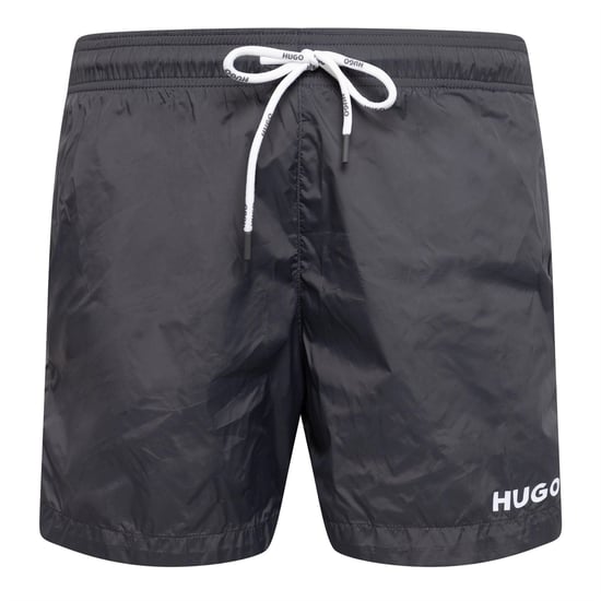 Shorts de Baño Rápido Secado para Hombre Hugo Haiti en Carbón - Image 1