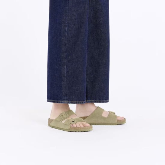 CHANCLETAS Arizona Suede Leather VERDE - Image 2