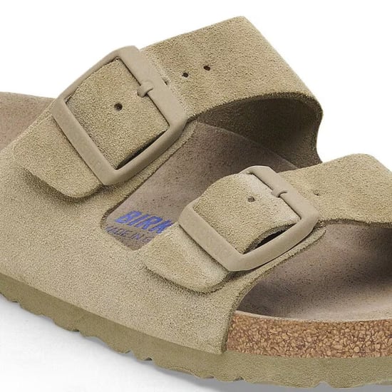 CHANCLETAS Arizona Suede Leather VERDE - Image 4