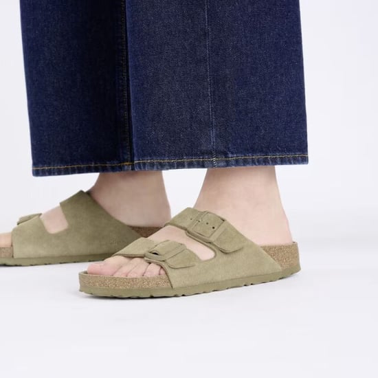CHANCLETAS Arizona Suede Leather VERDE - Image 5