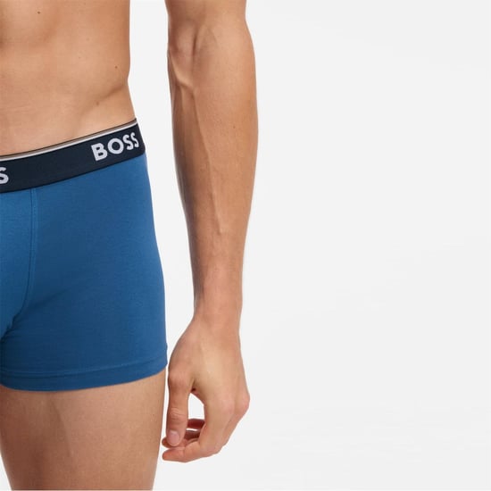 Bóxer Power Boss Pack para Hombre en Azul Abierto - Image 2